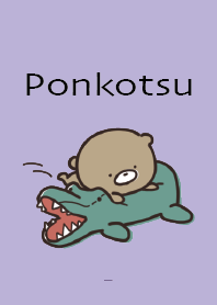 บลู กรีน : Everyday Bear Ponkotsu 4