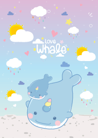 วาฬ ยูนิคอร์น ก้อนเมฆน่ารัก เลิฟลี่