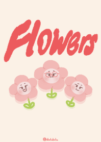 The Lovely Little Flowers -Red