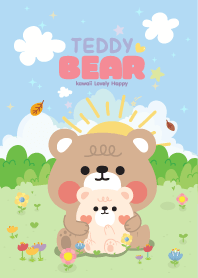 Teddy Bear Love Blue