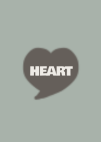 SIMPLE HEART- BEIGE KHAKI