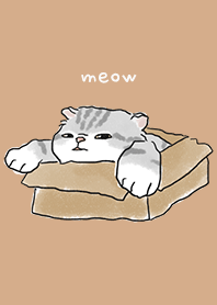 neko drawing3 / burly wood