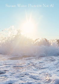 Sunset Water Photo158 Not AI