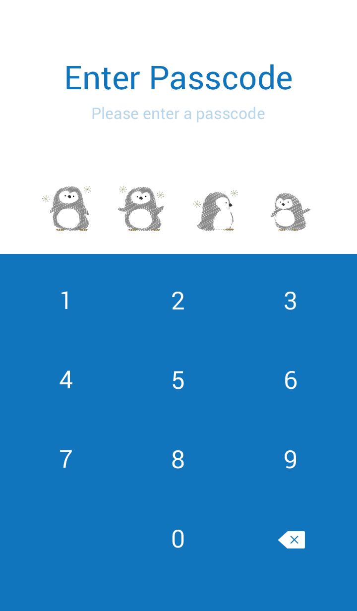 Penguin cool theme