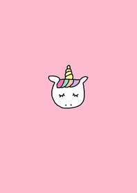 simple unicorn x pink