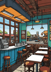 Cozy Coffee shop 6c7b95