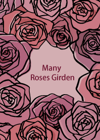 Many roses garden 2