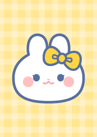 Yellow ribbon rabbit theme