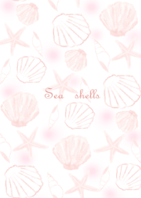 Sea shells pink
