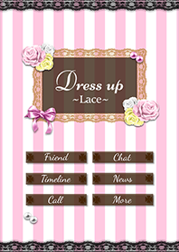 Dress up lace pattern