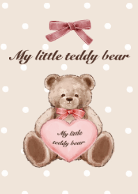 My little teddy bear (beige)