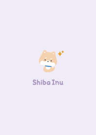 Shiba Inu3 Glitter [Purple]