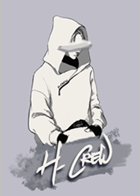 H-Crew #5 White