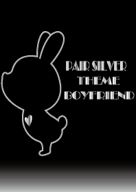 PAIR SILVER THEME BOYFRIEND.
