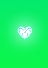 Heart blue green to know the truth