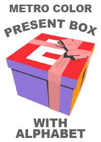 METRO COLOR PRESENT BOX (E)