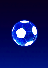 Fashionable soccer blue