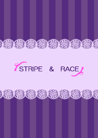ストライプ&レース