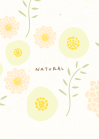 Cute round flower28 from Japan