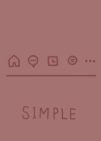 SIMPLE -DULL PINK