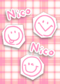 Nico Nico pink check