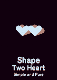 Shape Two heart night
