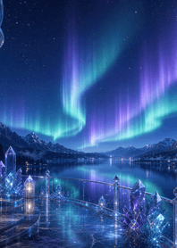 Aurora Crystal Night