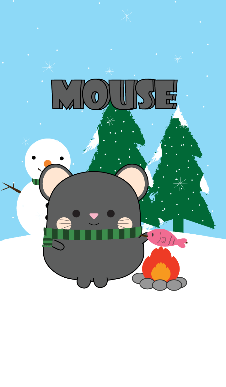 Winter Black Mouse Theme (jp)