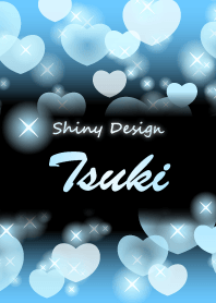 Tsuki-Name-Light blue Heart
