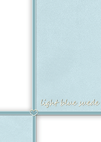 ライトブルー*スエード