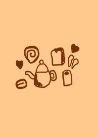 手描きオシャレカフェアイコン Line 着せかえ Line Store