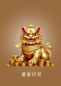 ปี่เซียะทองคำ เรียกทรัพย์