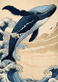 อุกิโยะเอะ - วาฬ F7EB9D