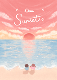 Our sunset at the beach