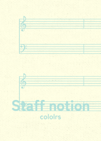 staff notation2 Blue Pruses