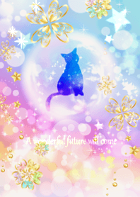 Good luck moon, cat and universe2