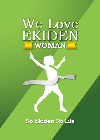 We Love Ekiden WOMAN (LIGHT GREEN)