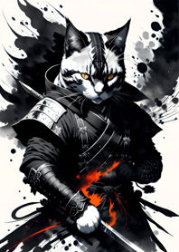 水墨猫武士 4bFa9E