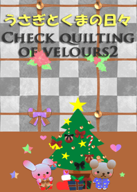 Rabbit and bear daily<Velours,Xmas2>