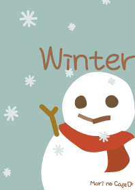 ちいさな森のカフェ＊着せかえ 雪だるま＊