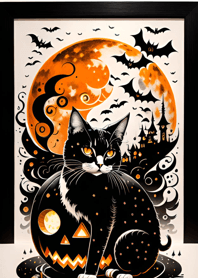 halloween cat 914507