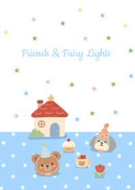 Friends & fairy lights