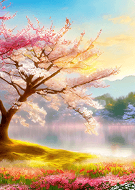 Beautiful real scenery(Spring-459)