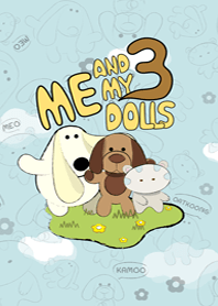 Me and my three dolls