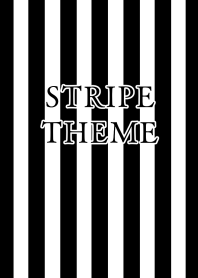 STRIPE THEME/WHITE&BLACK