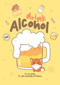 Fox Gang in the Circle of Drinks