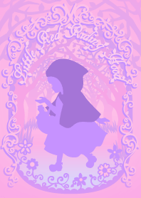 Little Red Riding Hood Silhouette P&P -