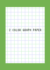 2 COLOR GRAPH PAPER/GR&PUR/GREEN/YELLOW