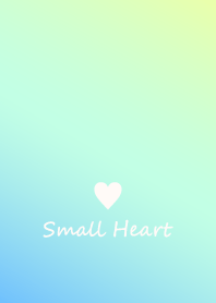 Small Heart *Blue+Green+Yellow 3*