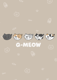 Q-meow1 / tan